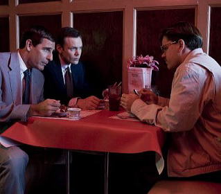 Still of Matt Damon, Scott Bakula and Joel McHale in The Informant!